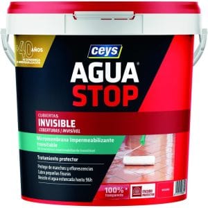 Impermeabilizante aguastop invisible 4LT