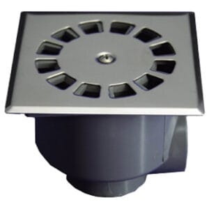 SUMIDERO SIFON VE/HO 10X10CMØ5