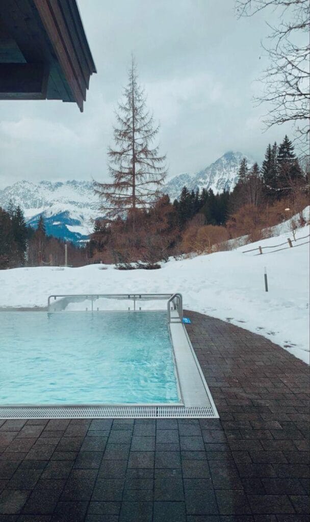 piscina invierno