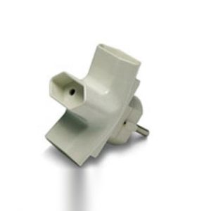 ADAPTADOR 10A-250V 40X90X80 3T