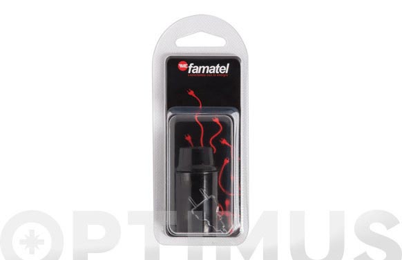 PORTALAMPARAS E14 60X147X50 NE