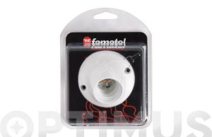 PORTALAMPARAS ZOCALO CURVO E27