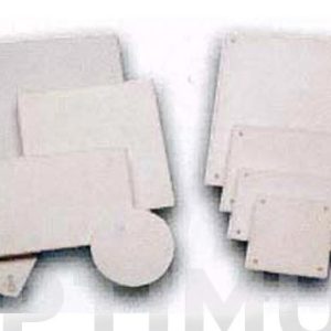 TAPA CAJA RDA. 80X80X10 C/GARR