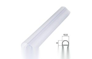 PERFIL MAMPARA BURBUJA 6/8MM