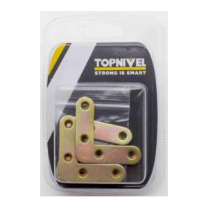 ESCUADRA PLANA 50MM 4 PZ