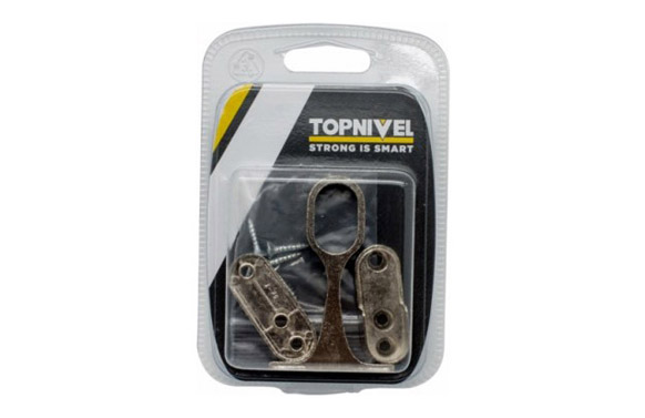 SOPORTE LAT+CENTR OVAL 25X15MM