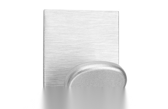 COLGADOR ADH CROMO MATE 45X40X