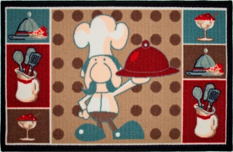 ALFOMBRA COCINA CHEF 50X80 MAS
