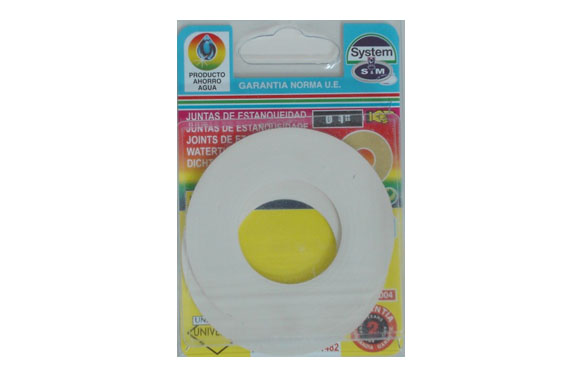 JUNTA PLANA LAVABO 1″ 2 PZ