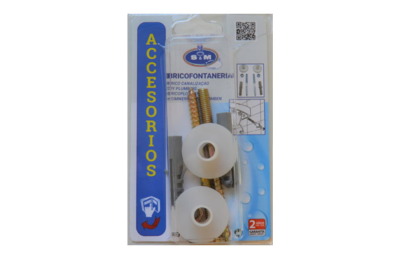 TORNILLO LAVABO 2 PZ S&M