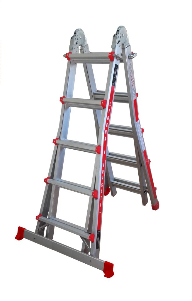 ESCALERA TIJERA 6+6 PELDAÑOS