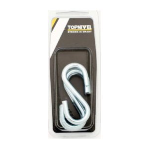 GANCHO FORMA "S" ZINCADO 60MM