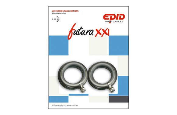 ANILLA CORTINA 19MM METAL NIQU