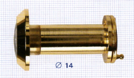 MIRILLA 200º 25/45MM DORADA