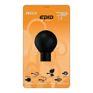 TERMINAL CORTINA METAL NEGRO 1