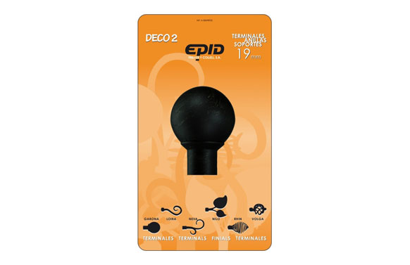 TERMINAL CORTINA METAL NEGRO 1