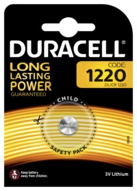 PILA BOTON 1220 DURACELL