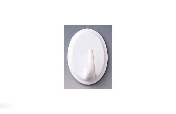 COLGADOR ADH BLANCO 45X32X21MM