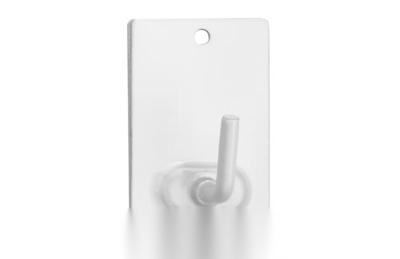 COLGADOR ADH BLANCO 41X25X17MM