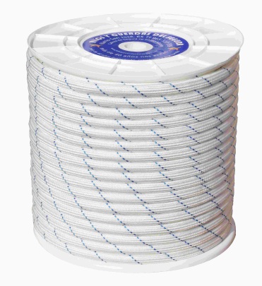 CUERDA TRENZ. DOBLE 18MM BL/AZ