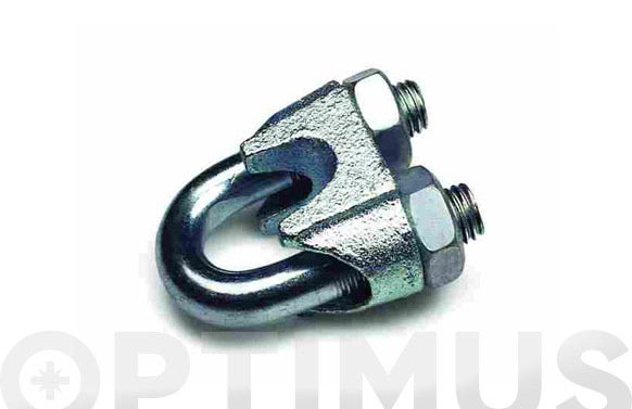 SUJETACABLE DIN 741 GALVA 50 U