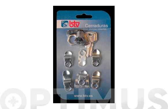 CERRADURA BUZON 60001 CROM