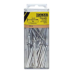 CLAVO FIJ C/PL. 2,7X060MM 250G