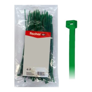 BRIDA 3,6X150MM VERDE 100 PZ 5