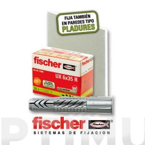 TACO FIJ REBORDE 10X60MM 50 PZ