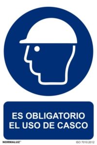 CARTEL SEÑAL 210X300MM OBLIGA