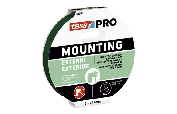 TESA-CINTA MOUNT PRO EXT 5MX19