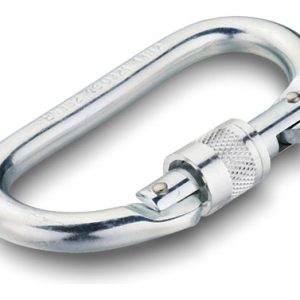 MOSQUETON SEG 15MM ACERO AZOR