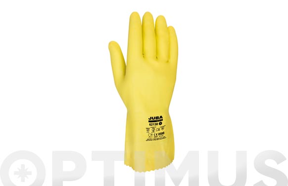 GUANTE LATEX FLOCADO T9 62138/