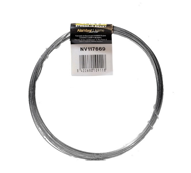 ALAMBRE ACE.GALV. Nº5 500 GR