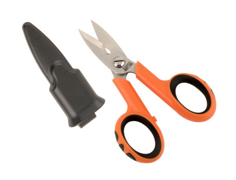 TIJERA 5″ IN. MANGO PLASTICO+F