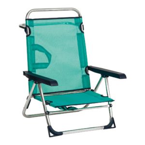 SILLA PLAYA CAMA BAJA AZUL VER