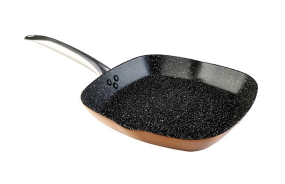 GRILL LISO 28X28CM COBRE WECOO