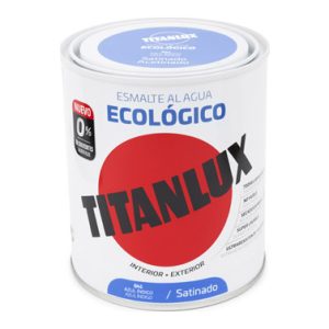 ESMALTE SAT. AL AGUA AZUL INDI