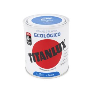 ESMALTE MATE AL AGUA AZUL LUMI