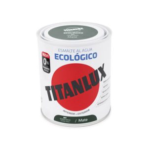 ESMALTE MATE AL AGUA VERDE MAY