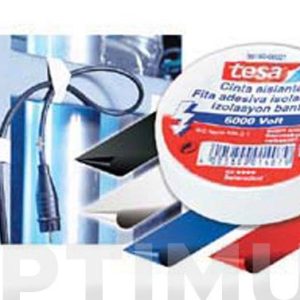 CINTA 10MT X 19MM BLANCO TESAT