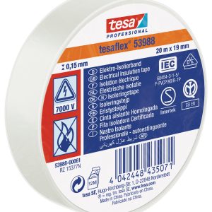 CINTA 20MT X 19MM BLANCO TESAT