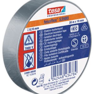 CINTA 20MT X 19MM GRIS TESATAP