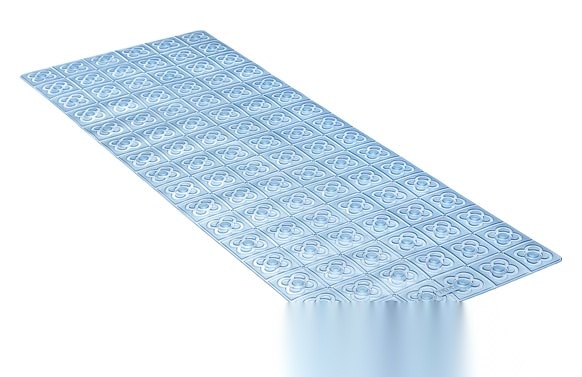 ALFOMBRA BAÑO AZ 96X36 BCN 551