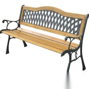 BANCO 2 PLAZAS 124X53X77CM