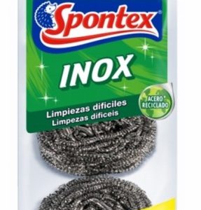 ESTROPAJO LIMP INOX 6,5CM 3 PZ