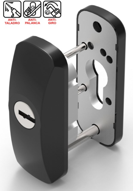 ESCUDO CARP.MET. SCUTUM 90X33X