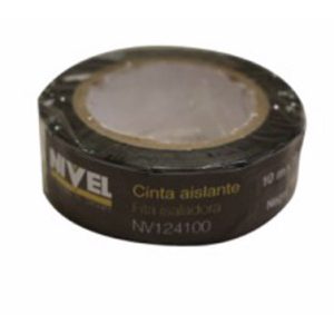 CINTA 10MT X 19MM NEGRO NIVEL