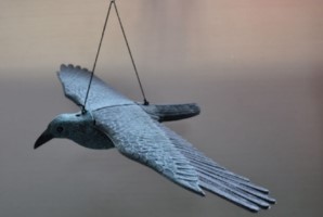 CUERVO JARD 42X18X16CM PL