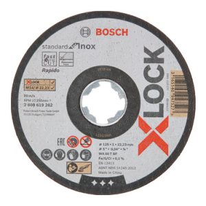 DISCO CORTE Ø 125X1 MM X-LOCK